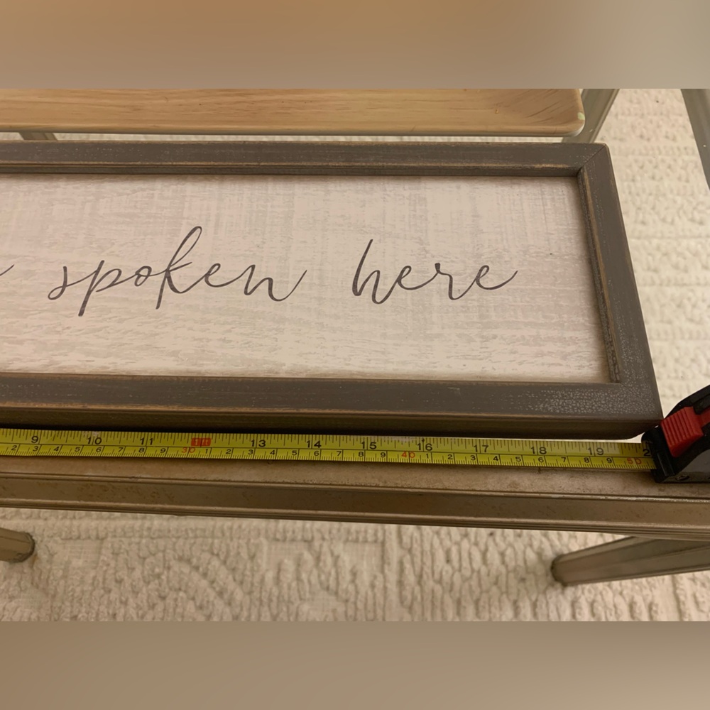 Love is Spoken Here Wall Art - Picture 4 of 9